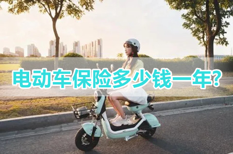 2022电动车保险多少钱一年?2022电动车保险在哪里买?