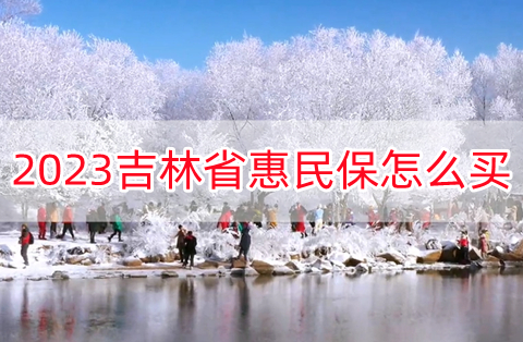 2023吉林省惠民保怎么买?2023吉林省惠民保险一览表?