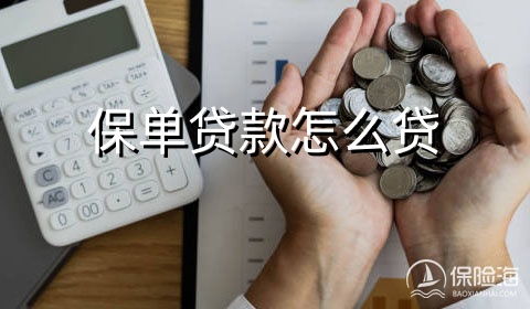 保单贷款怎么贷?保险公司保单贷款多久到账?