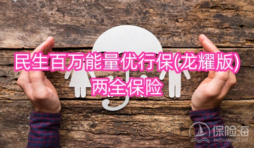 民生百万能量优行保(龙耀版)两全保险怎么样?可靠吗+条款?