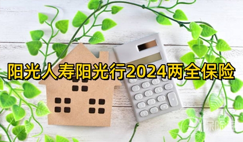 阳光人寿阳光行2024两全保险怎么样?值得买吗?案例演示