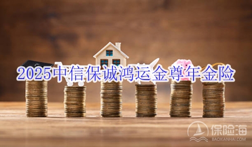 2025中信保诚鸿运金尊年金险有什么优点?适合什么人群?