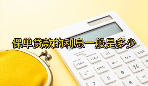 保单贷款的利息一般是多少?保单贷款如何申请?